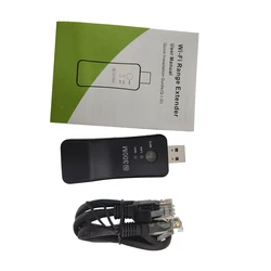 300Mpbs USB Portable Wireless WiFi Smart TV Network Adapter Universal HDTV RJ45 Lan Port Repeater AP WPS for PC Mobile Phone