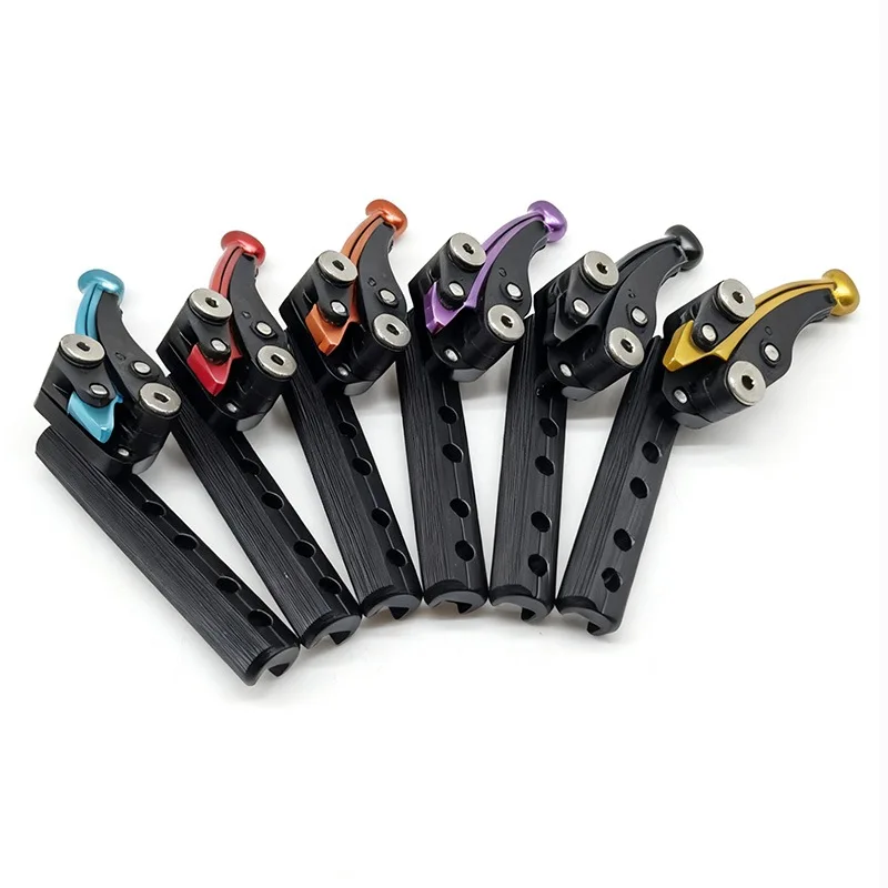 A1 Universal Sports Wheelchair Handbrake Aluminum Alloy Scooter Accessories Folding Black Red Blue Gold Purple