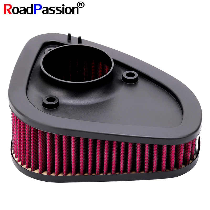 

Road Passion Motorbike Motocycle Air Filter For Harley FLHRXS FLHT FLHTCU FLHTK FLHR FLTRX Road King Street Tri Glide 107 114 CI