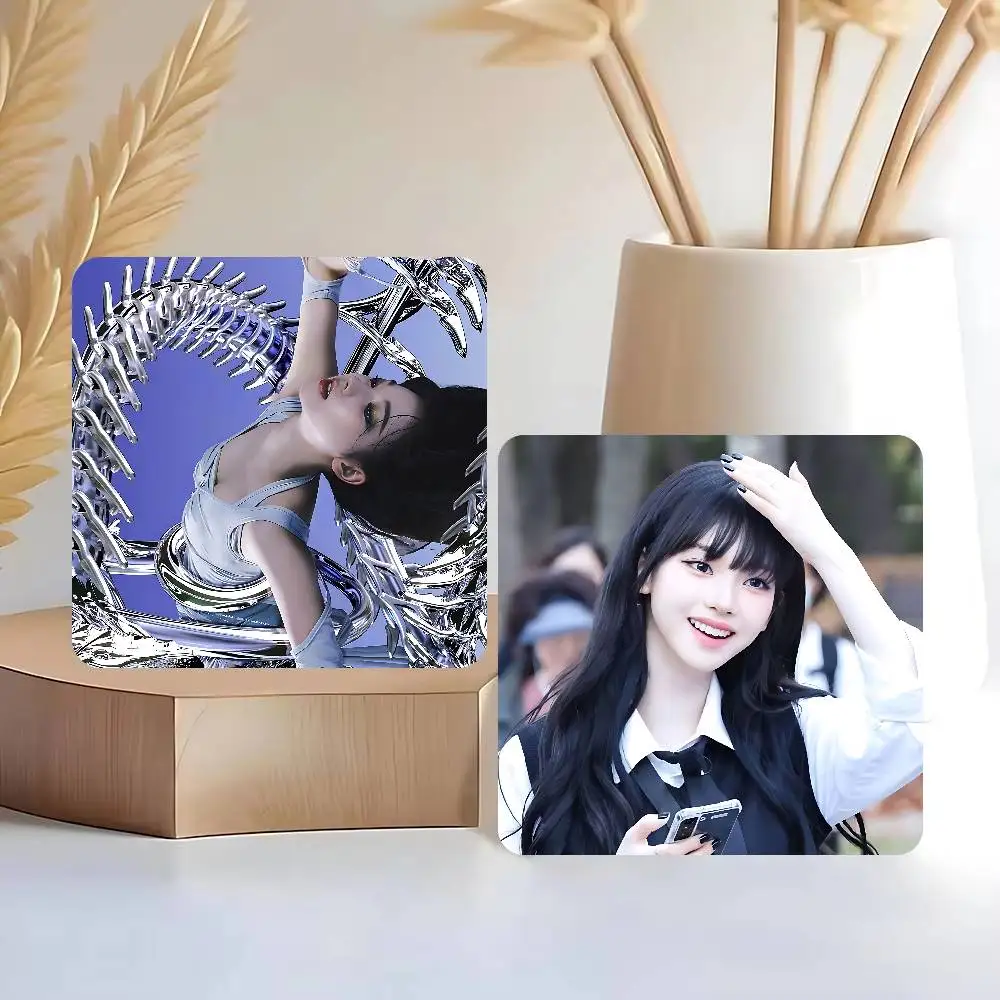 FOR AESPA Karina Custom Square Fridge Magnet HD Pattern Personalized Photo Magnetic Sticker for Fridge Whiteboard