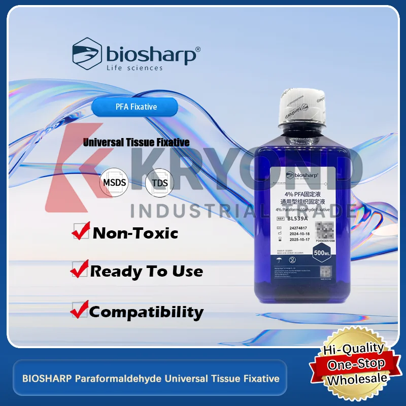BIOSHARP Paraformaldehyde Universal Tissue Fixative for Preservation and Staining in Biological Research Original Product