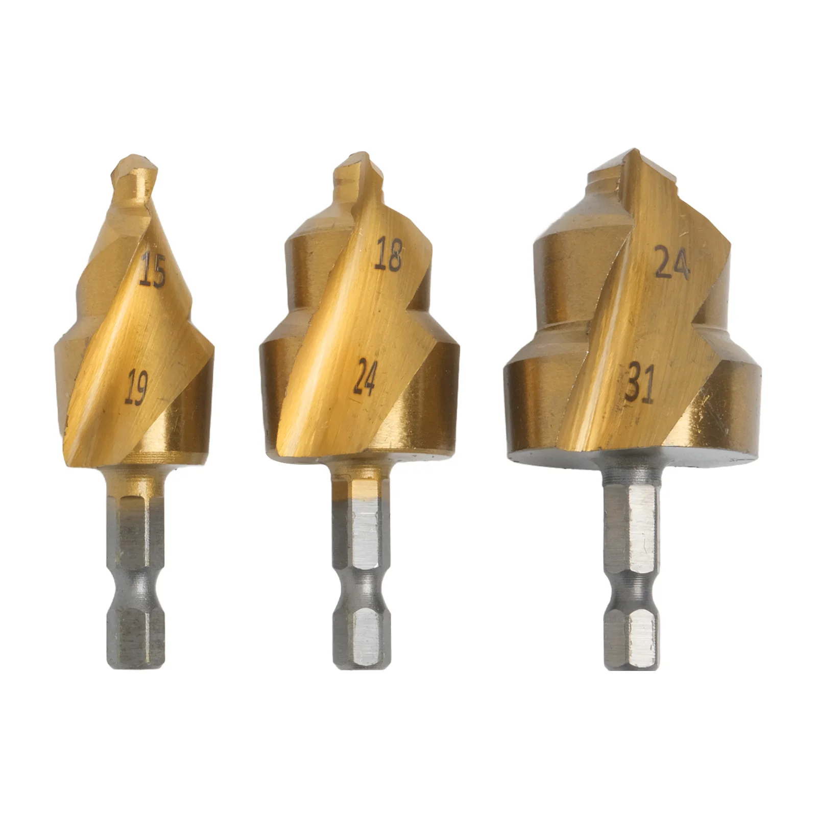 

Drill Bit Set Use With Electric Drill Water Pipe Drill Bit Not Easy To Slip Widely Compatible 61x6.35x22mm Size