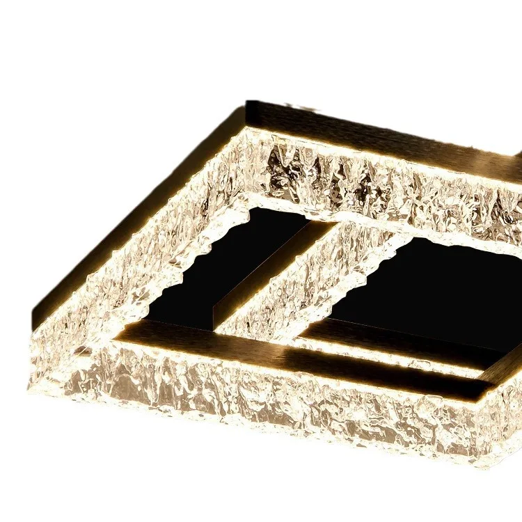 

Living room ceiling light, high-end atmosphere, ice crack headlight