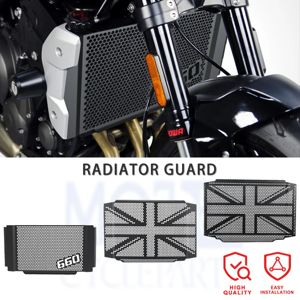 

2026 For Trident 660 Triple Tribute 2021-2025 Motobike Accessories Radiator Grill Guard Grille Protection Cover Radiator Guard