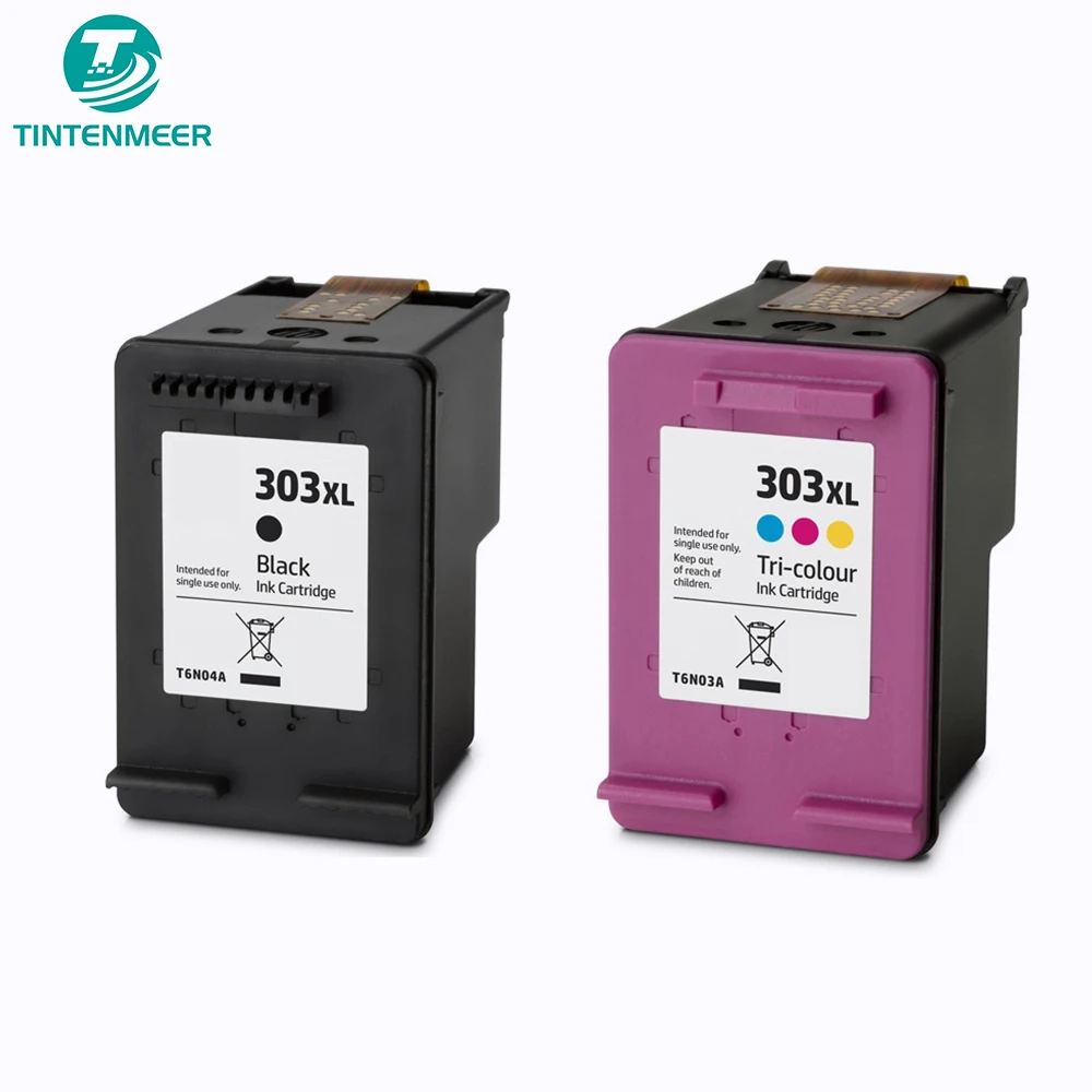 TINTENMEER REPLACEMENT INK CARTRIDGE FOR HP 303 HP303 303XL ENVY PHOTO 6220 6230 6232 6234 7130 7134 7830 PRINTER PART