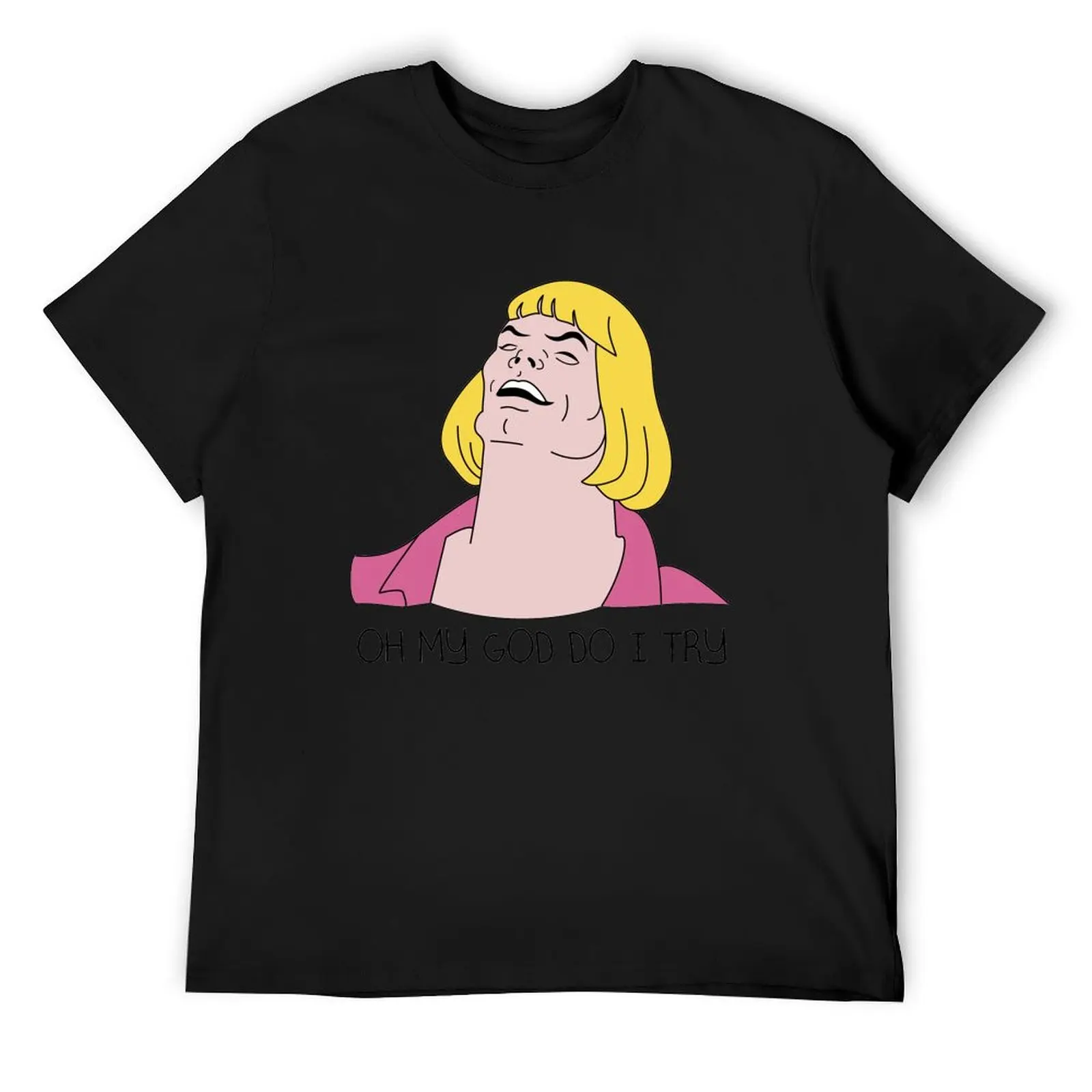 

He Man T-Shirt sports fans Short sleeve tee T-shirts oversize plain T-shirts for men cotton