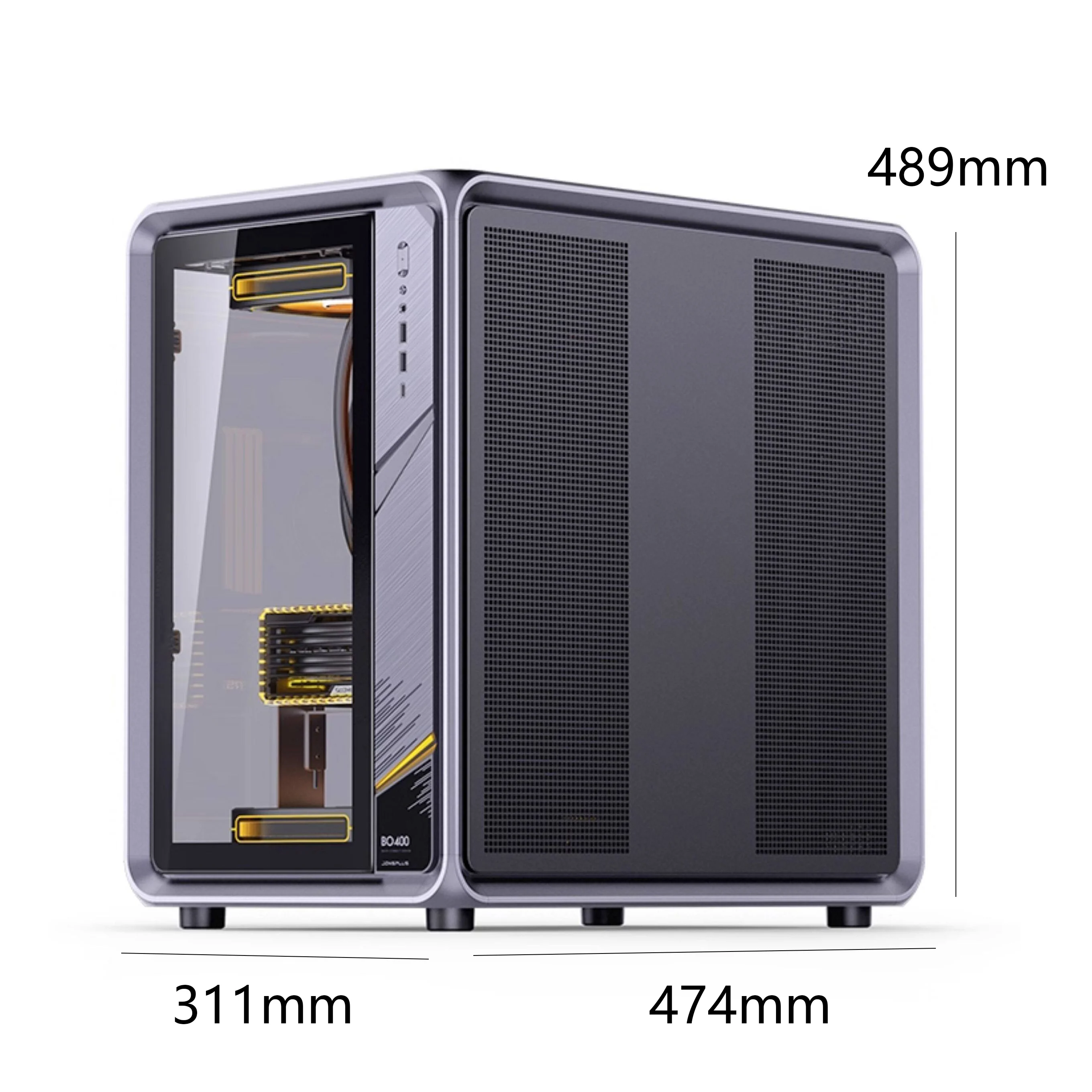 JONSBO BO400 Computer Case Tem - Pc Gaming Jonsbo บทวิจารณ์และราคา