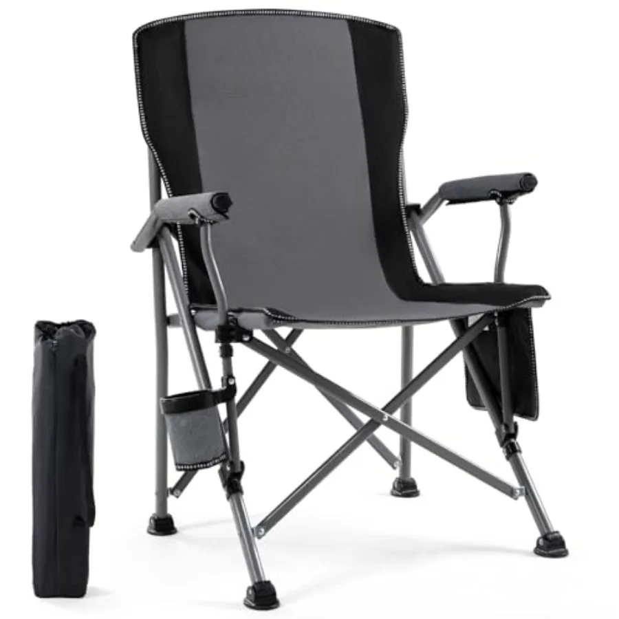 

Кемпинговое кресло для взрослых, портативное складное кресло для улицы, сверхпрочное, выдерживает до 150 кг, складное, для активного отдыха