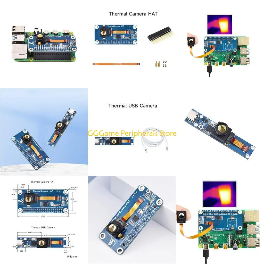 

U55B Advanced 80×62Pixel Infrare Thermal High Resolution Thermal Camera