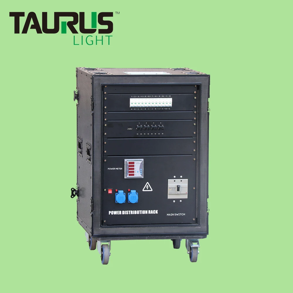 30A Power Rock  Distribution Equipment 14U  380V Euro-soccket Output for Stage