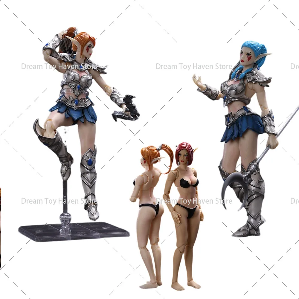 

LazyMonster 1/12 женщина-солдат дуб город фея эльфа приключенческая девушка Ария 6 "фигурка куклы супер подвижная коллекция тела