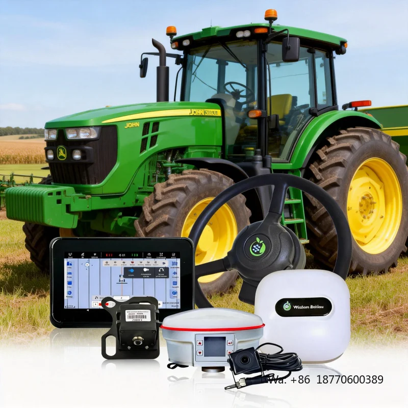 Wisdom Beidou Tractor Autopilot Beidou Navigation with 2.5cm Accuracy GPS System Featuring ISOBUS/PPP for Precision Farming