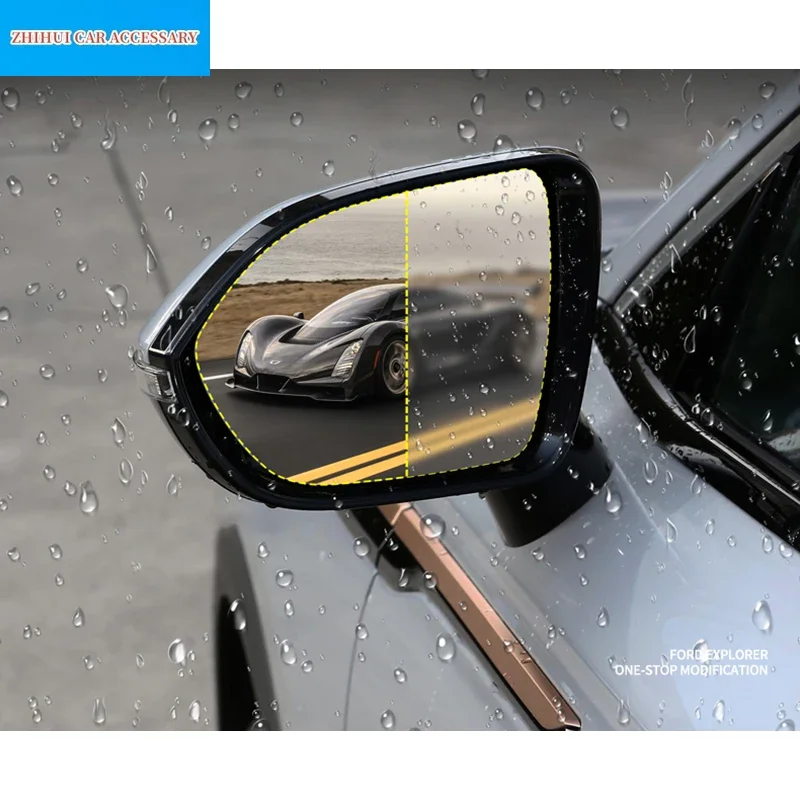 

Для Chery EXEED RX 2023, автомобильное Стайлинг, зеркало заднего вида, водонепроницаемая пленка для бокового окна, водонепроницаемая противотуманная мягкая пленка, автоаксессуары