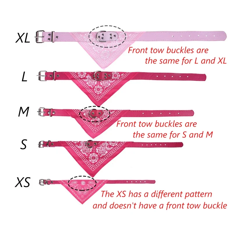 Soft Adjustable PU Cat Dog Collar with Cute Scarf for Small Medium Dogs Chihuahua Corgi Puppy Washable Pet Collar Pet Grooming Walking Supplies Accessories view 8