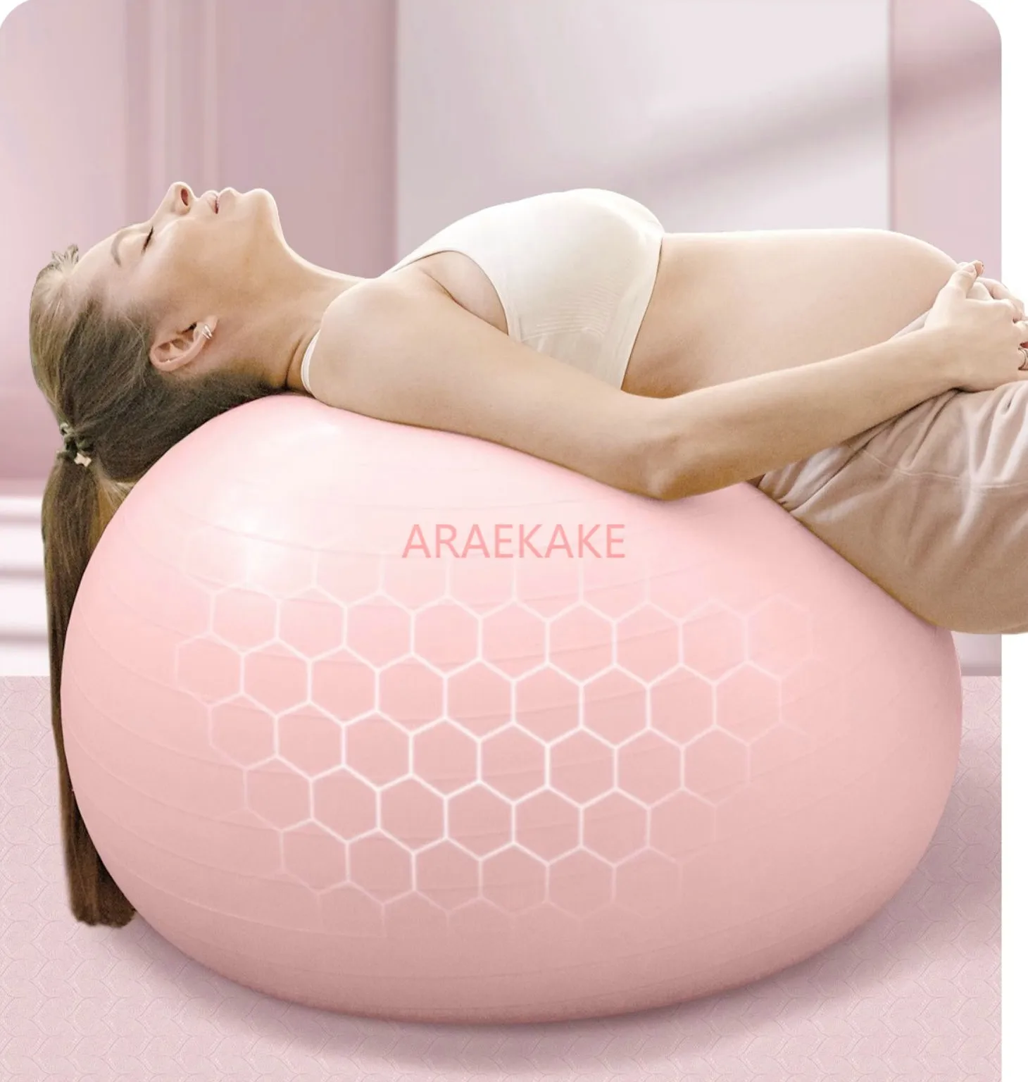 Yoga ball, pregnant woman midwifery, thickened explosion-proof fitness ball, delivery ball, children\'s sensory training ball