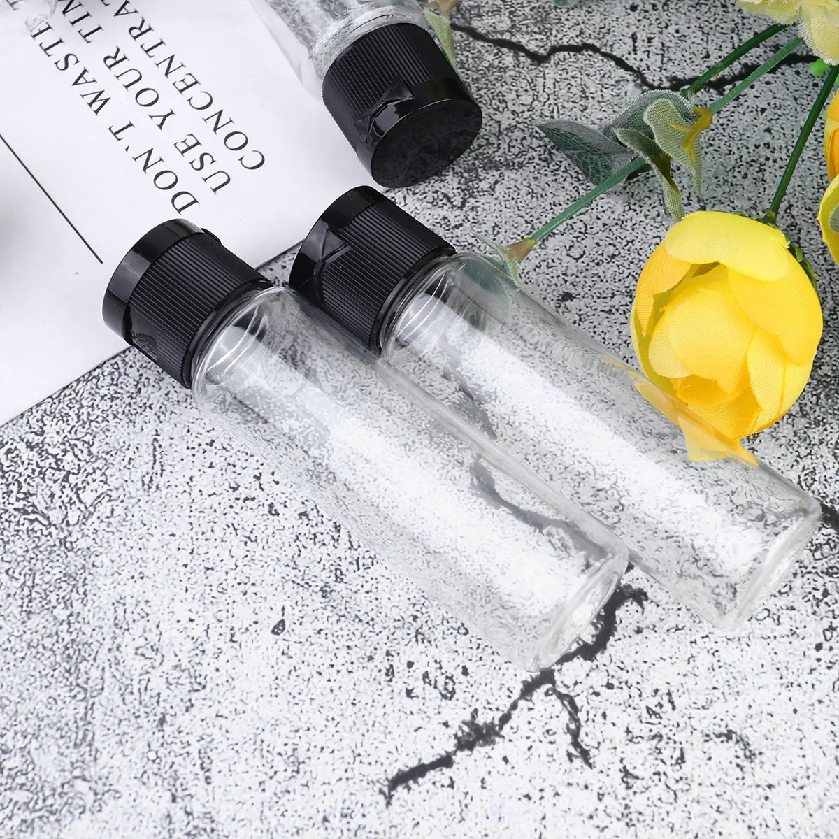 

24pcs Toner Bottles Empty Travel Dispenser Refillable Squeeze Hand Soap Lotion Portable Makeup Skincare Tools Bottle