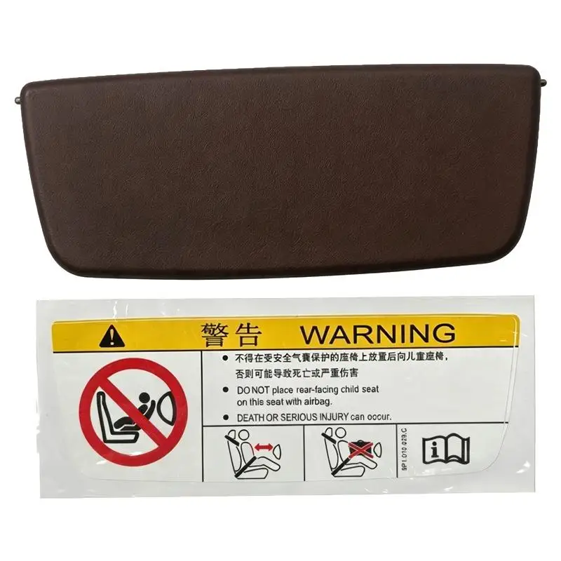 Car Interior Sun Visor Vanity Mirror Cover 1Pcs UV Resistant Long Service Life Fit for 981 718 OEM 98173103136