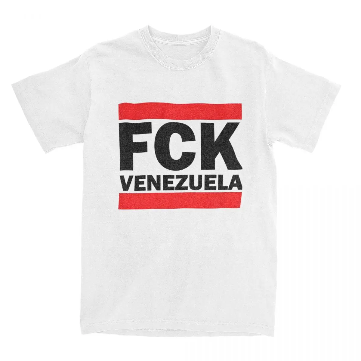 Men Women T-Shirt FCK Venezuela Maduro Guyana South America 100% Cotton Tee Shirt Short Sleeve T Shirt Crewneck Clothes Classic