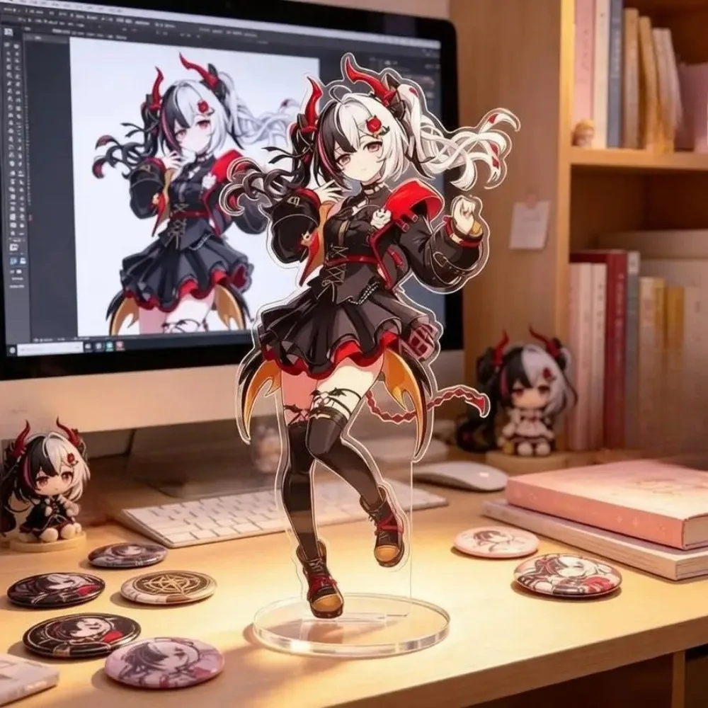 Game Neverness To Everness Hytro Wardrobe: Requiem Outfit Acrylic Stand Model Plaque Anime Character Ornament Decoration Crafts