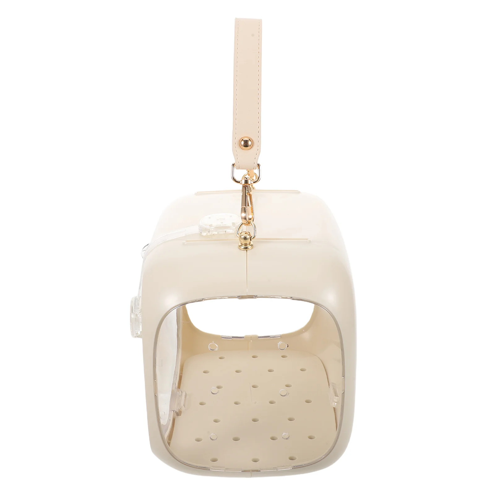 

Portable Bird Carrier Cage Transparent Travel Parakeet Carrier for Parrots Cockatiels Budgies Outdoor Travel Cage