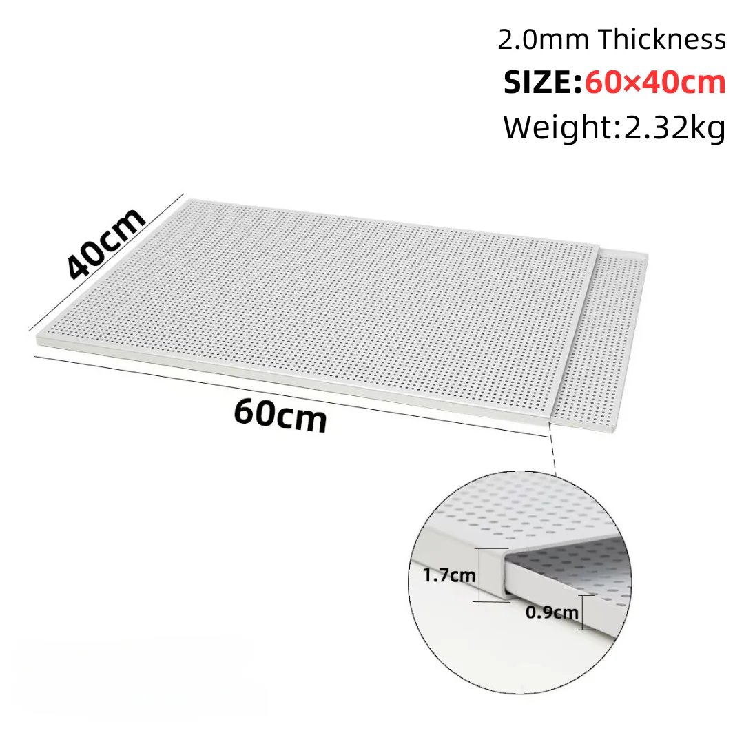 60x40cm 2.0mm sliver