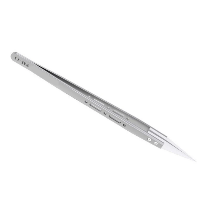 

Heat Resistant Ceramic Tweezer Precisions Pointed Ceramic Tweezer For Fine Electronics And Watch Repair high quality