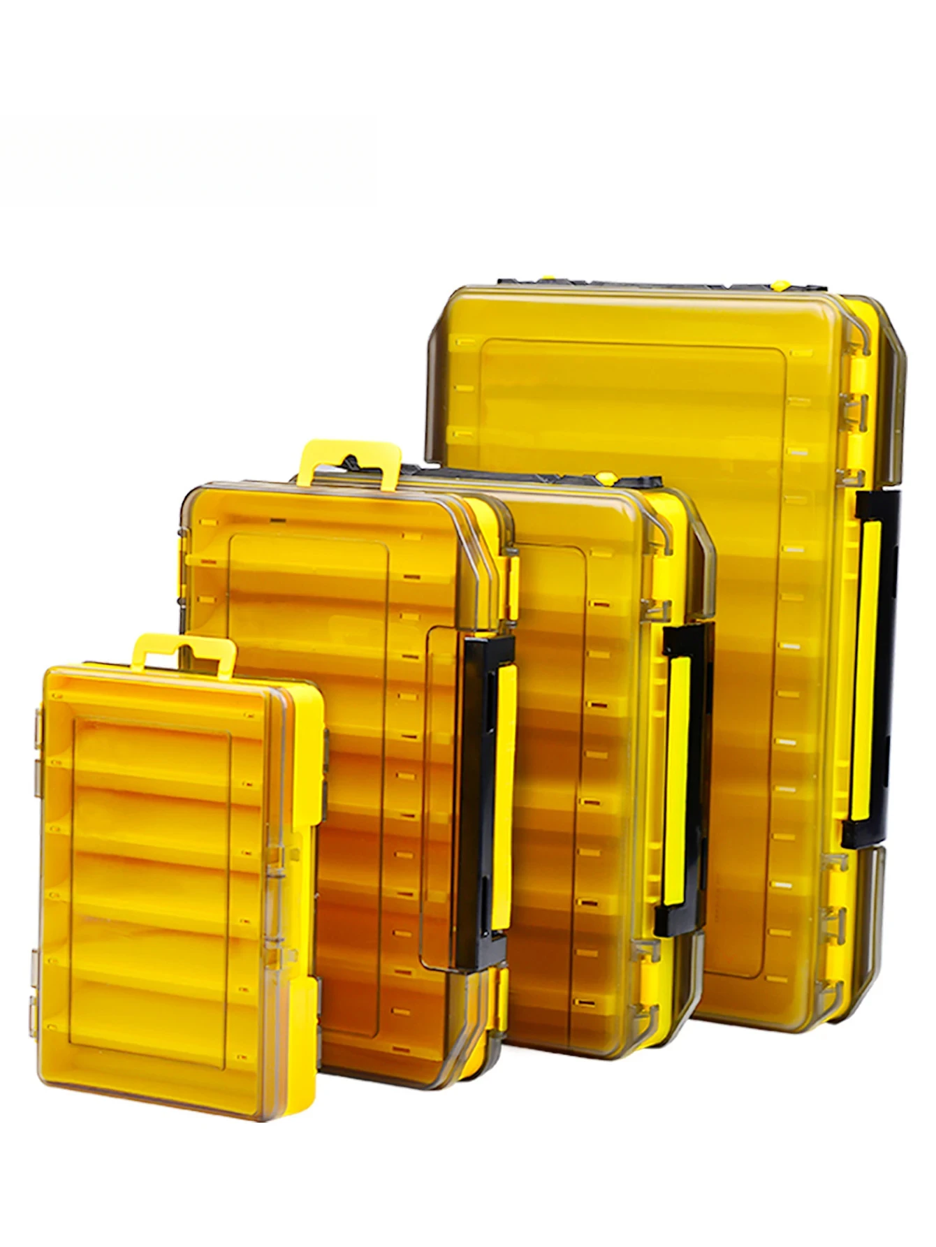 10-Cell Double-Sided Fishing Tackle Box – Durable Bait & Tool Organizer, Easy Access Storage for All Fishing Adventures