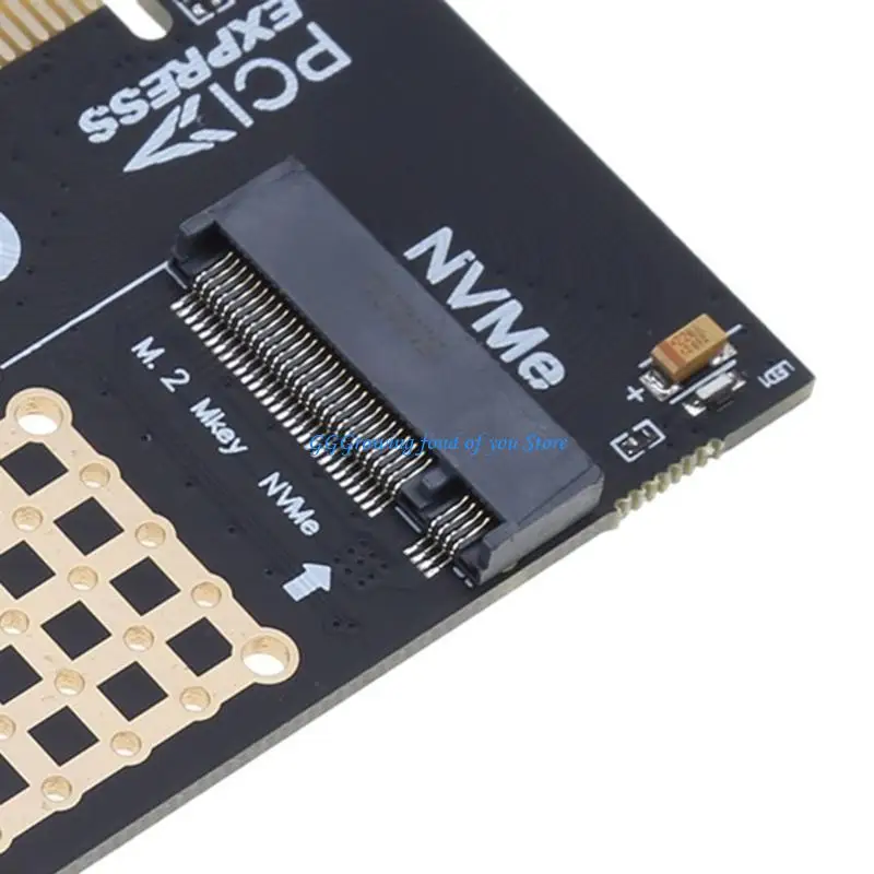 

H9EB Riser Card PCIe X16 to SDD NVME PCI-Express Expansion Adapter Card Support SSD 2230/2242/2260/2280