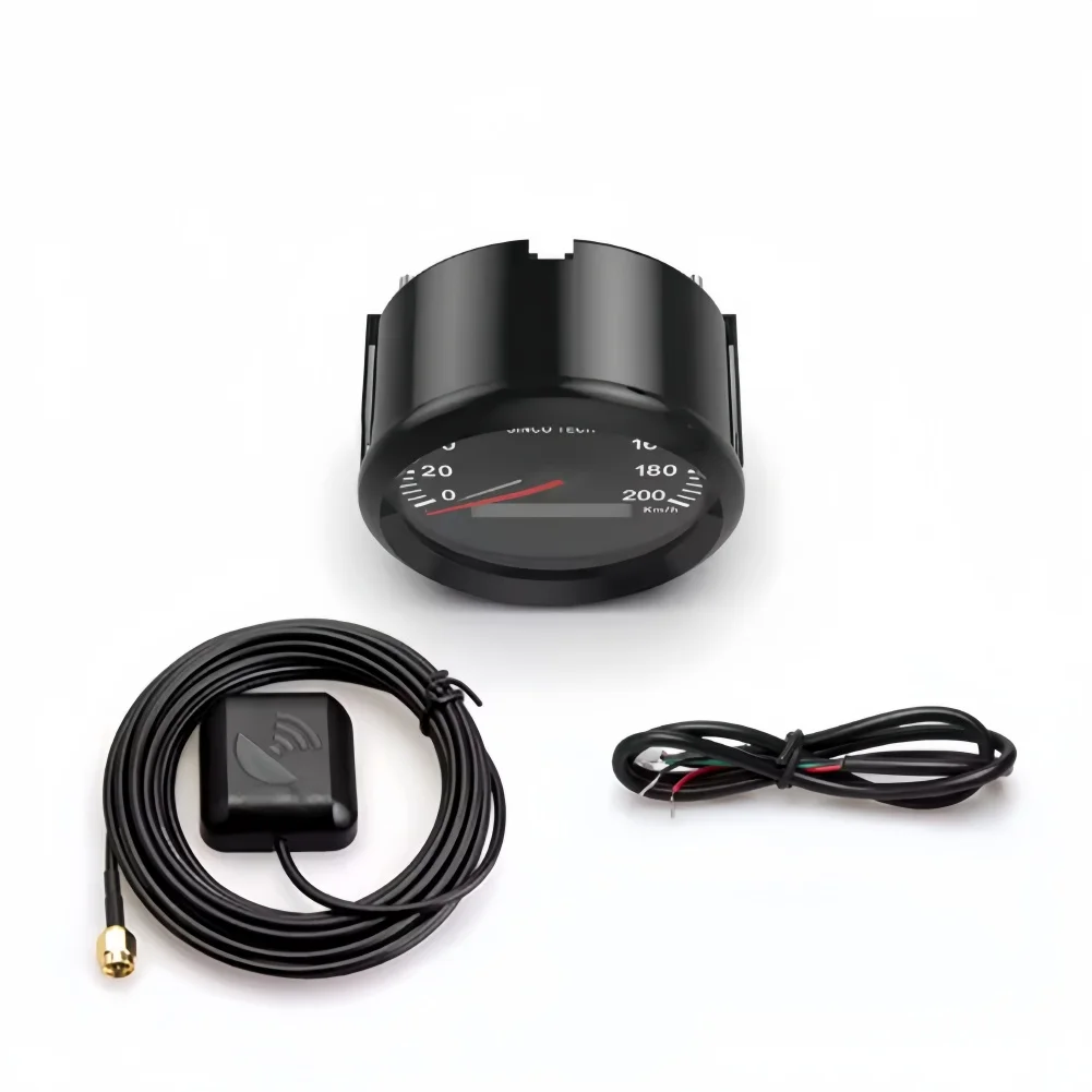 As Shown GPS Speedometer Aluminum Plastic Body 7-Color Backlight Step Motor Technology Multi-Function LCD For Car Dashboard