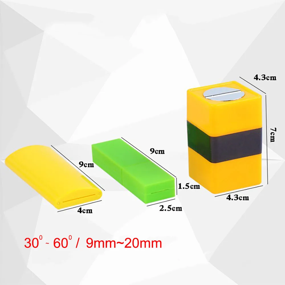 Safety Snap Off Waste Blades Disposal Box for Art Knife Vinyl Wrap Car Film Sticker Cut Trash 9mm-25mm Blade Storage Container