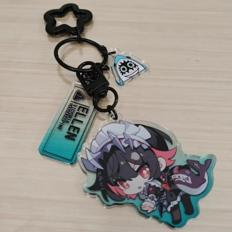 ZZZ المفاتيح Lycaon إلين جو المفاتيح المفاتيح حقيبة الظهر قلادة لعبة الملحقات رائعة شخصية مخصصة الهدايا #4