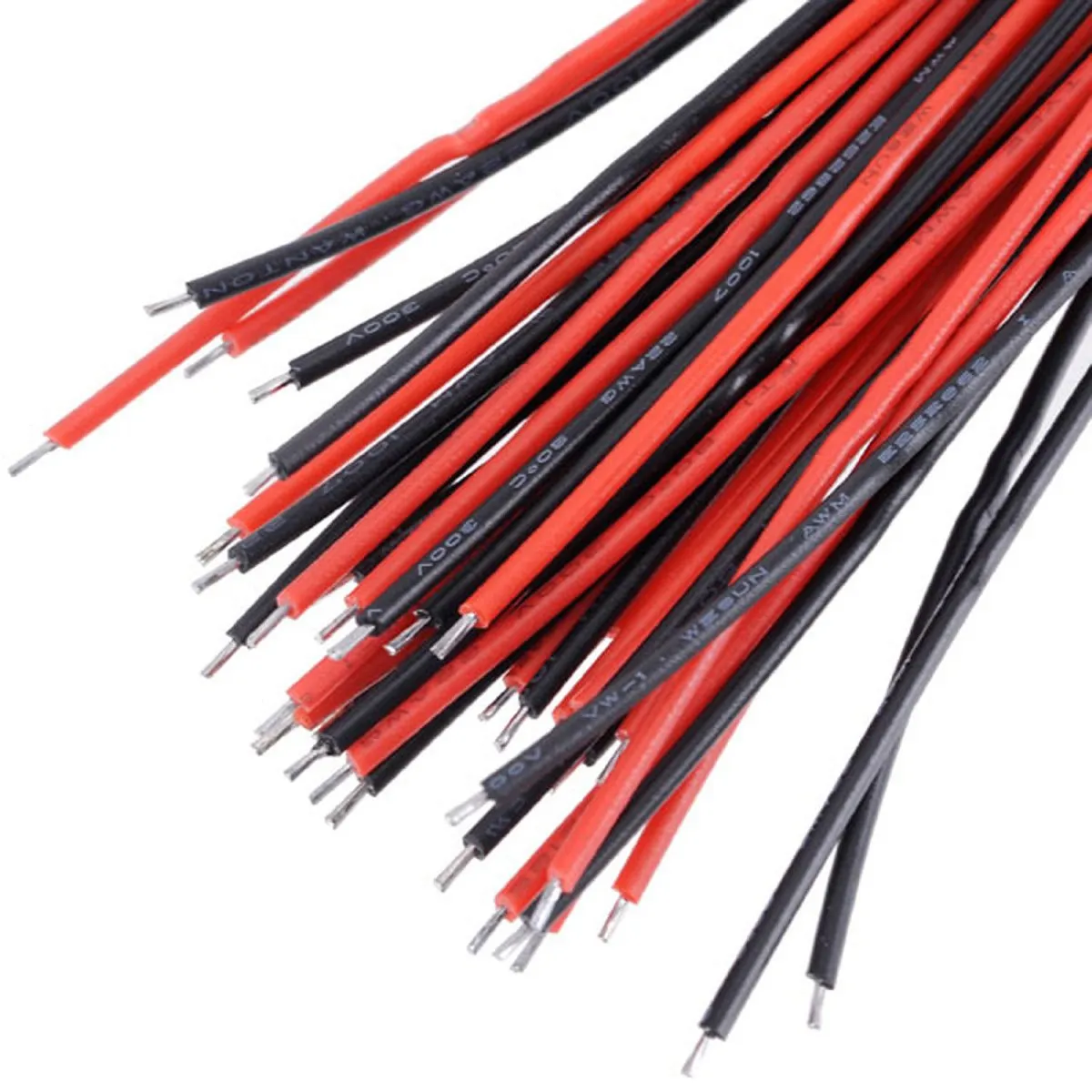 10Pairs 2Pin Jst Male Female Connector Kit 150Mm Silicone Wire for Small Lipo Nimh Battery Rc Helicopter Indoor Plane