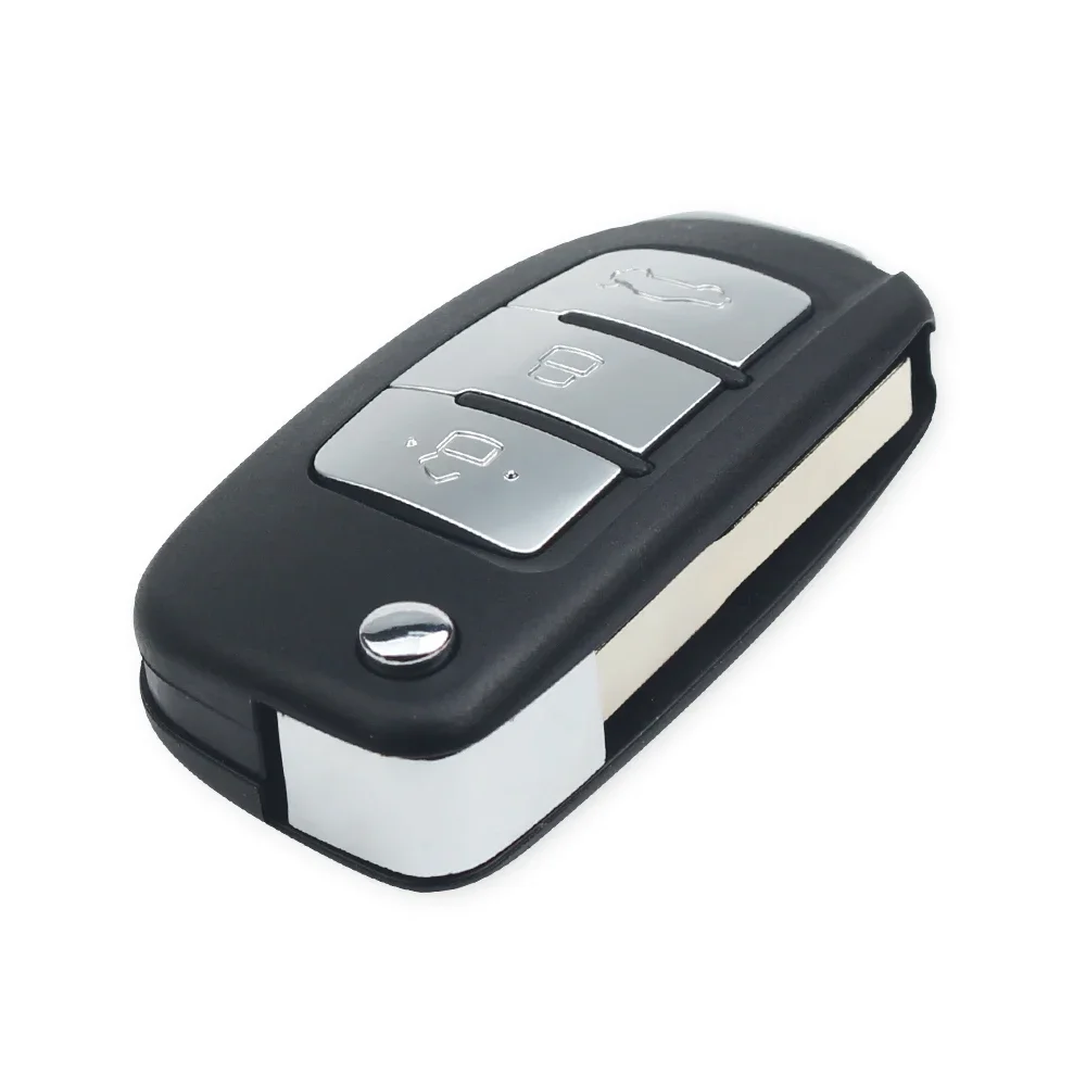 KEYYOU 3 Tasten Modifizierte Flip Klapp Fernbedienung Auto Schlüssel Shell Für Ford Focus 2 3 Mondeo Fiesta Galaxy C-MAX schlüssel Fob Fall – Detail 16