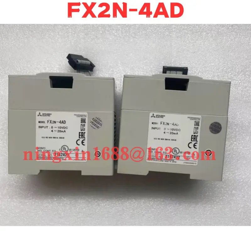 Módulo usado, FX2N-4AD, función Normal, probado, OK