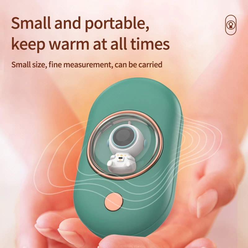 Xiaomi Hand Warmer Mini Portable Astronaut Hand Warmer Rapid Heating Constant Temperature Heating Travel Office Winter Gifts