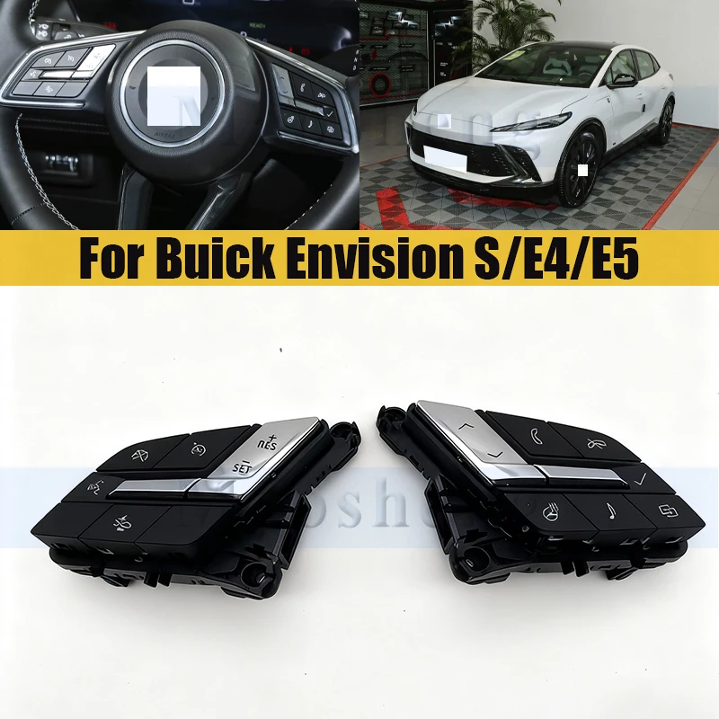 

Steering Wheel Switch Volume Button Cruise Switch For Buick Envision S/E4/E5 Control Switch Volume Button Steering Wheel Buttons