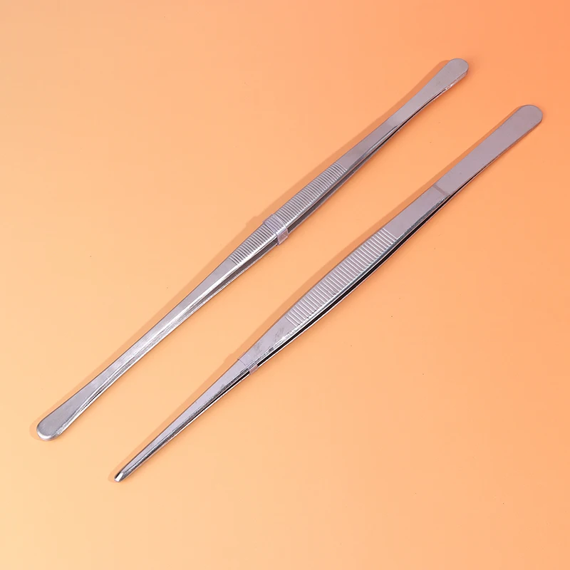 1 قطعة ملقط المطبخ 403 الفولاذ المقاوم للصدأ ملاقط الطبخ ملقط الشواء كليب شواء ملقط اللحوم للطعام الطبخ الأطعمة البحرية والشواء #1