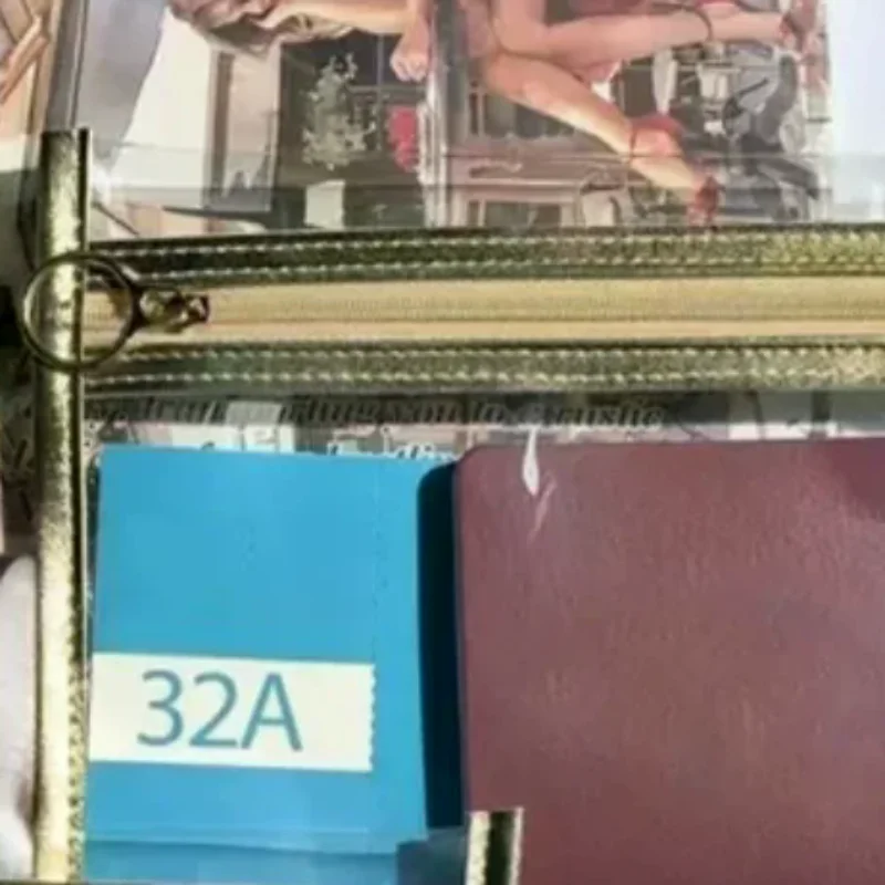 

Чехол-органайзер из ПВХ на молнии для паспорта, монет, ключей, губной помады, карт, наушников, компактный дорожный чехол для хранения