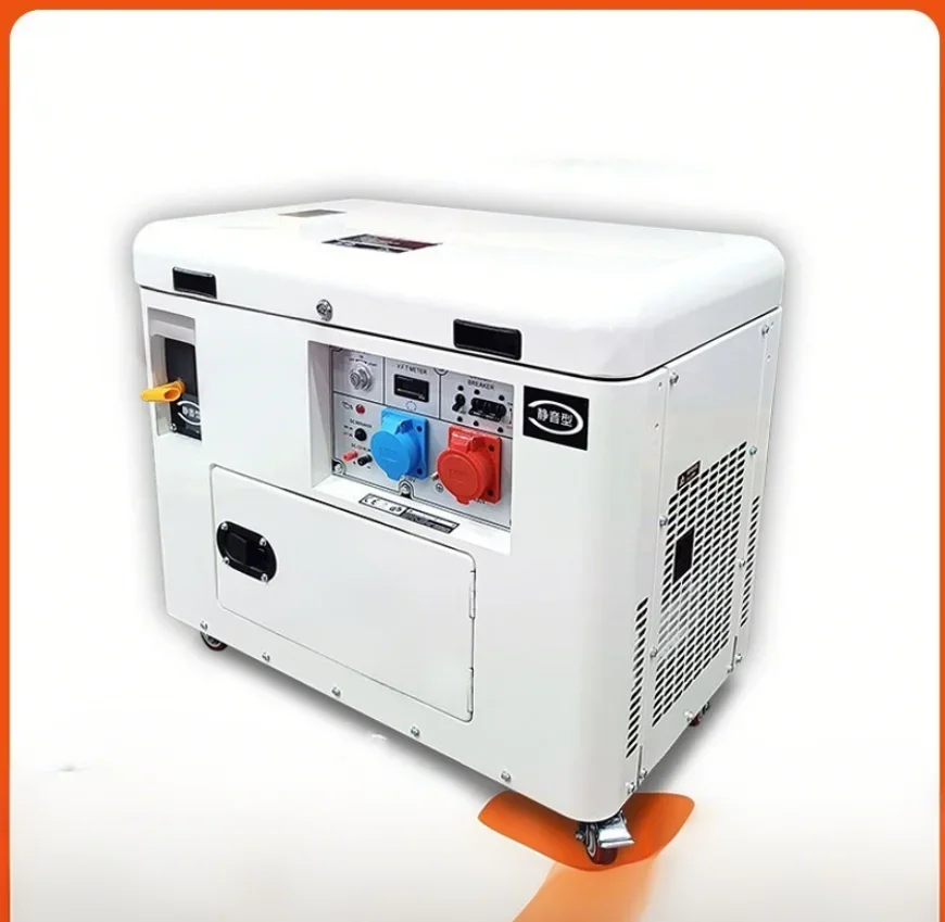 All Copper Alternator 5kw 10kva 12kva 10kw Factory Portable Power Generator Soundproof Electric Silent Genset Diesel Generator
