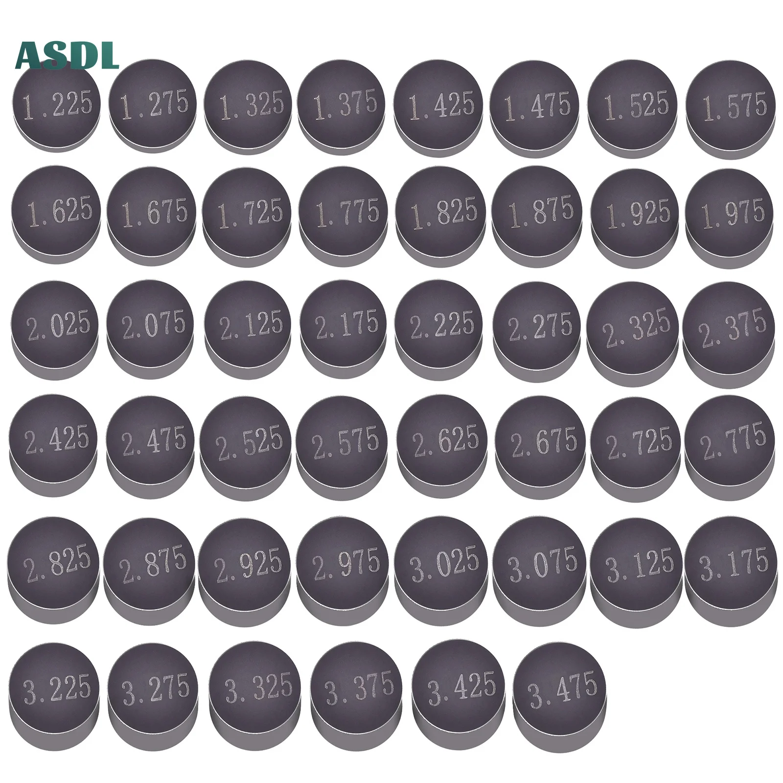 1.20-3.50 Valve Shim 1.225-3.475 Shim 7.48mm for Yamaha Kawasaki Honda Suzuki SV650 AN400 ZX600 ZX-6R VFR800 YZF R6 R1 FZS1000