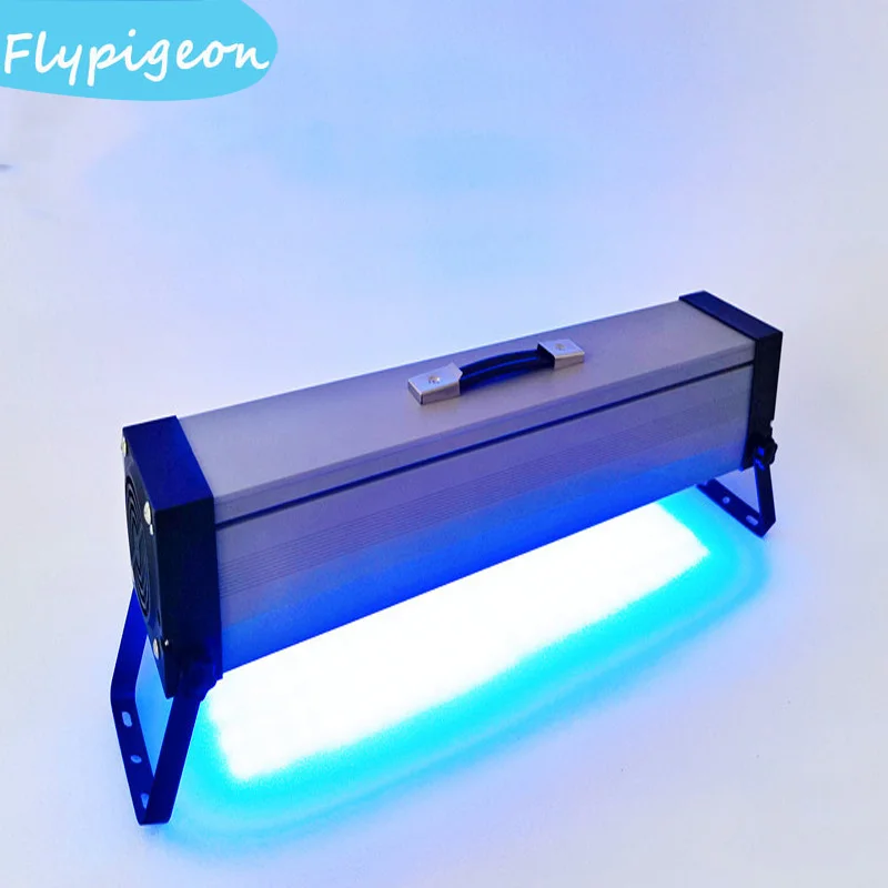 800W 365nm 405nm High Strength LED Portable UV Colloid Curing Lamp Print Head Inkjet Photo Printer Curing Cob Resin Curing Lamp