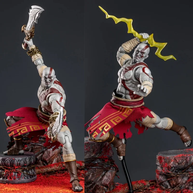 En Stock SIGMA STUDIOS 1/12 GOW-01A Godslayer Kratos figura de acción escala de 6 pulgadas modelo coleccionable sorpresa juguete para regalo de cumpleaños