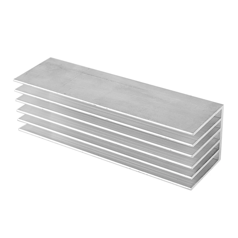 Heatsink 100X30x30mm Power Amplifier Aluminum Heat Sink Radiator Module For Cooling System