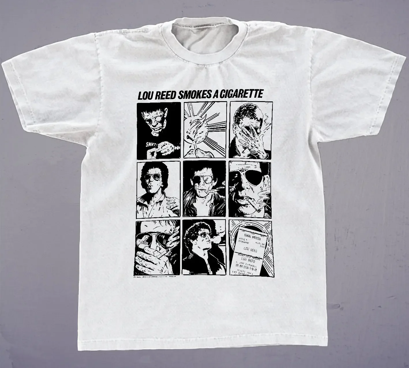Футболка Lou Reed Velvet Underground Retro винтаж 60-х годов i634oii3to