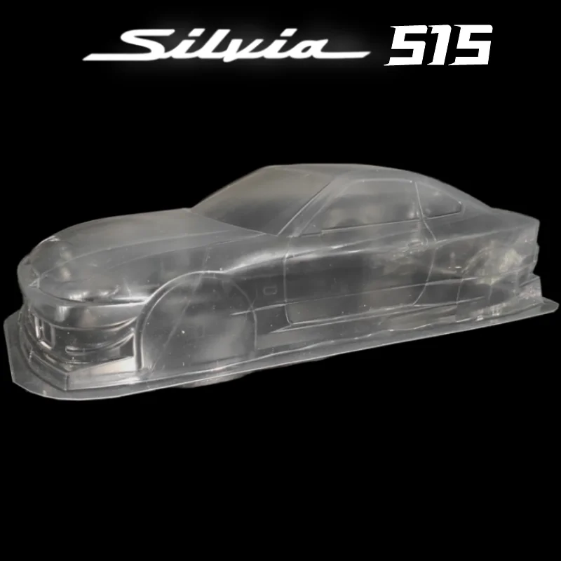 RC 1/10 Nismo Coppermix Silvia S15 PVC Bodyshell 260mm Wheelbase With Lampshade and Spoiler For 1/10 RC Turing Drift