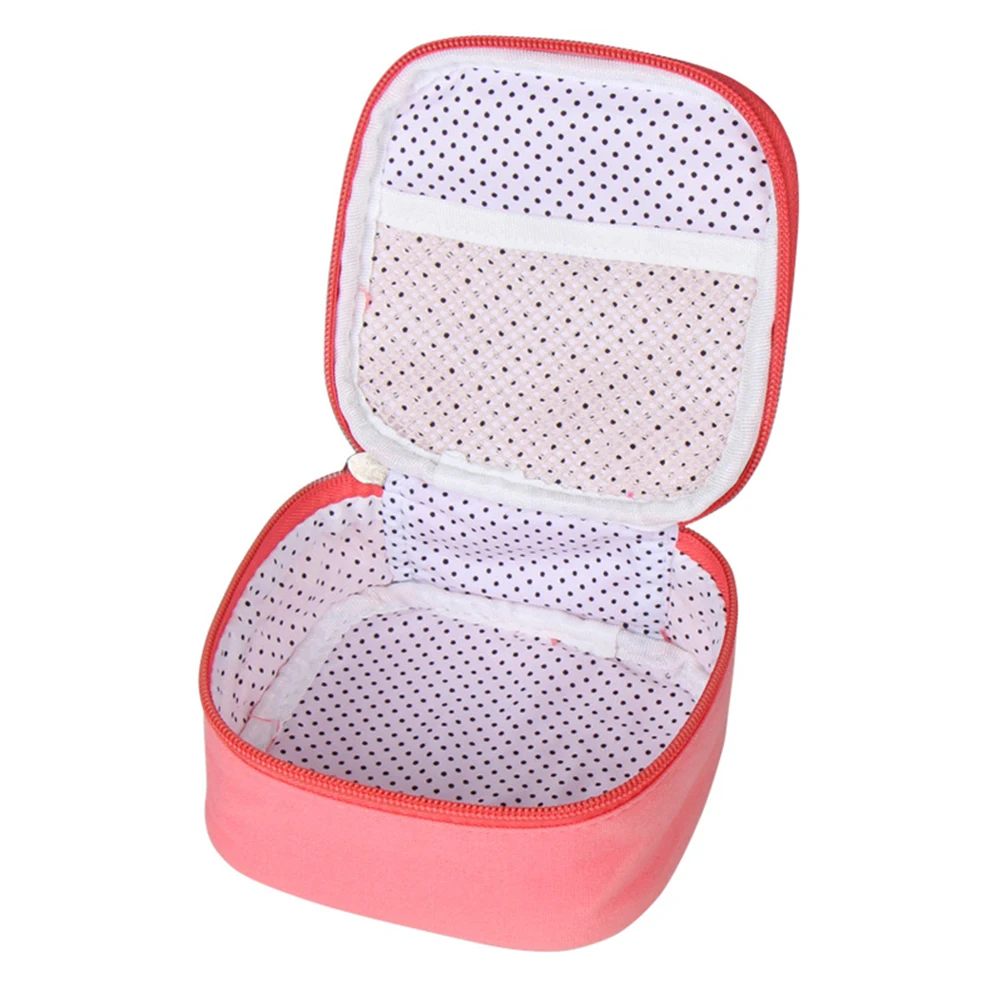 

Mini Makeup Organizer Travel Pouch Cable Storage Cable Pouch Toiletry Bag Cosmetics Holder Portable Case