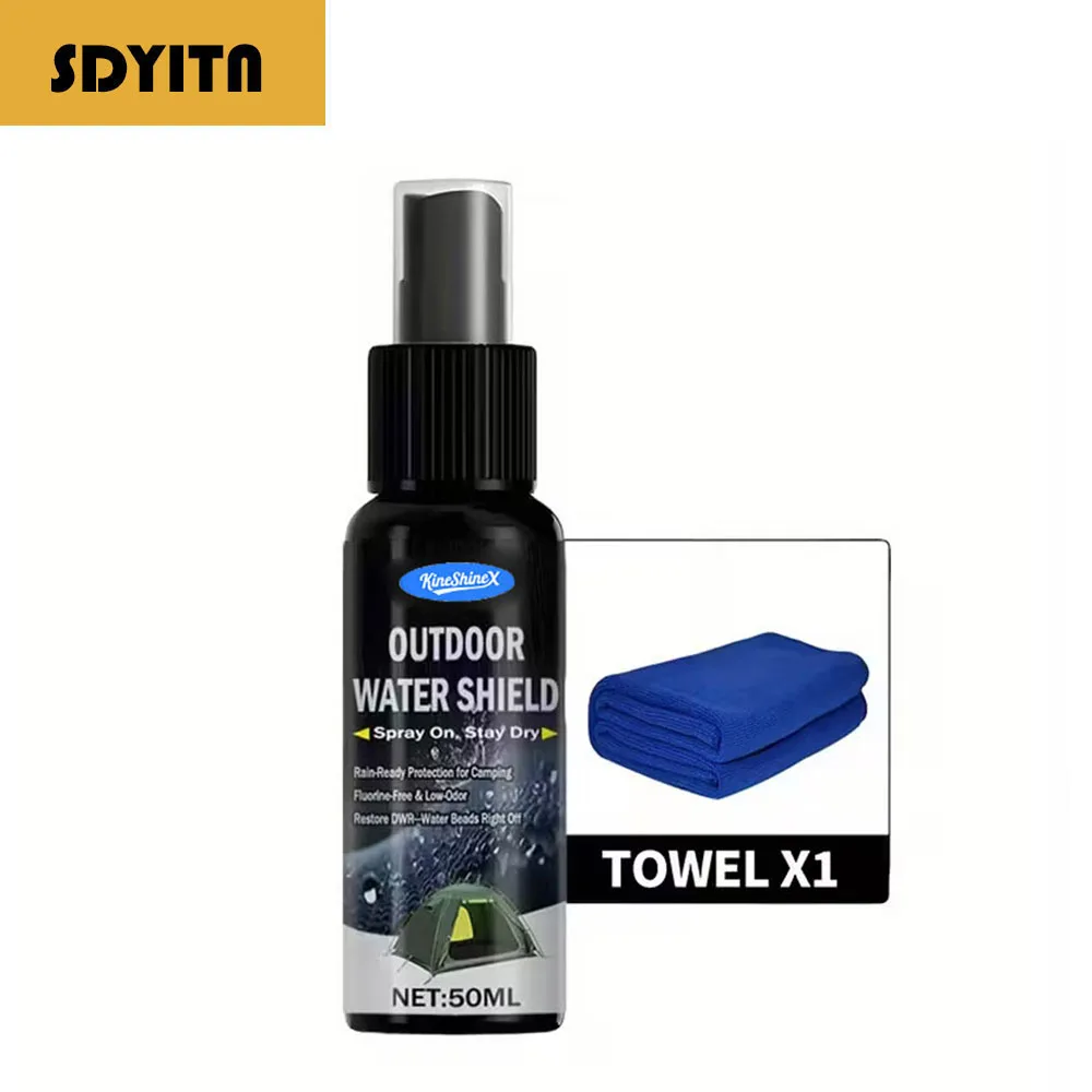 Spray de reparación de revestimiento de tienda impermeable para zapatos al aire libre, botas, equipo de lluvia y chaquetas de senderismo, molde de aceite y protección contra la humedad