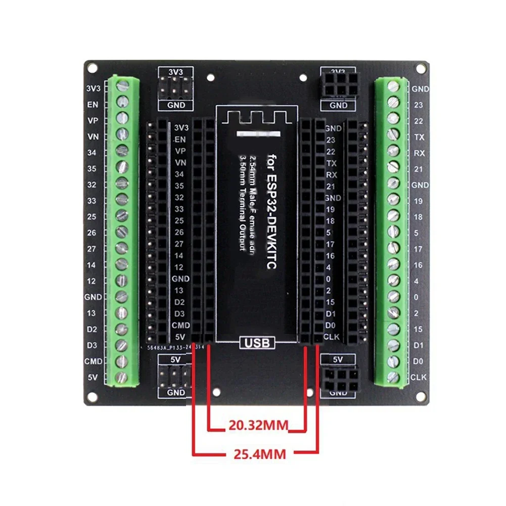 People Scene Expansion Board Breakout Board Typy Outputs Pin Header Super Breakout Board Terminal Blocks