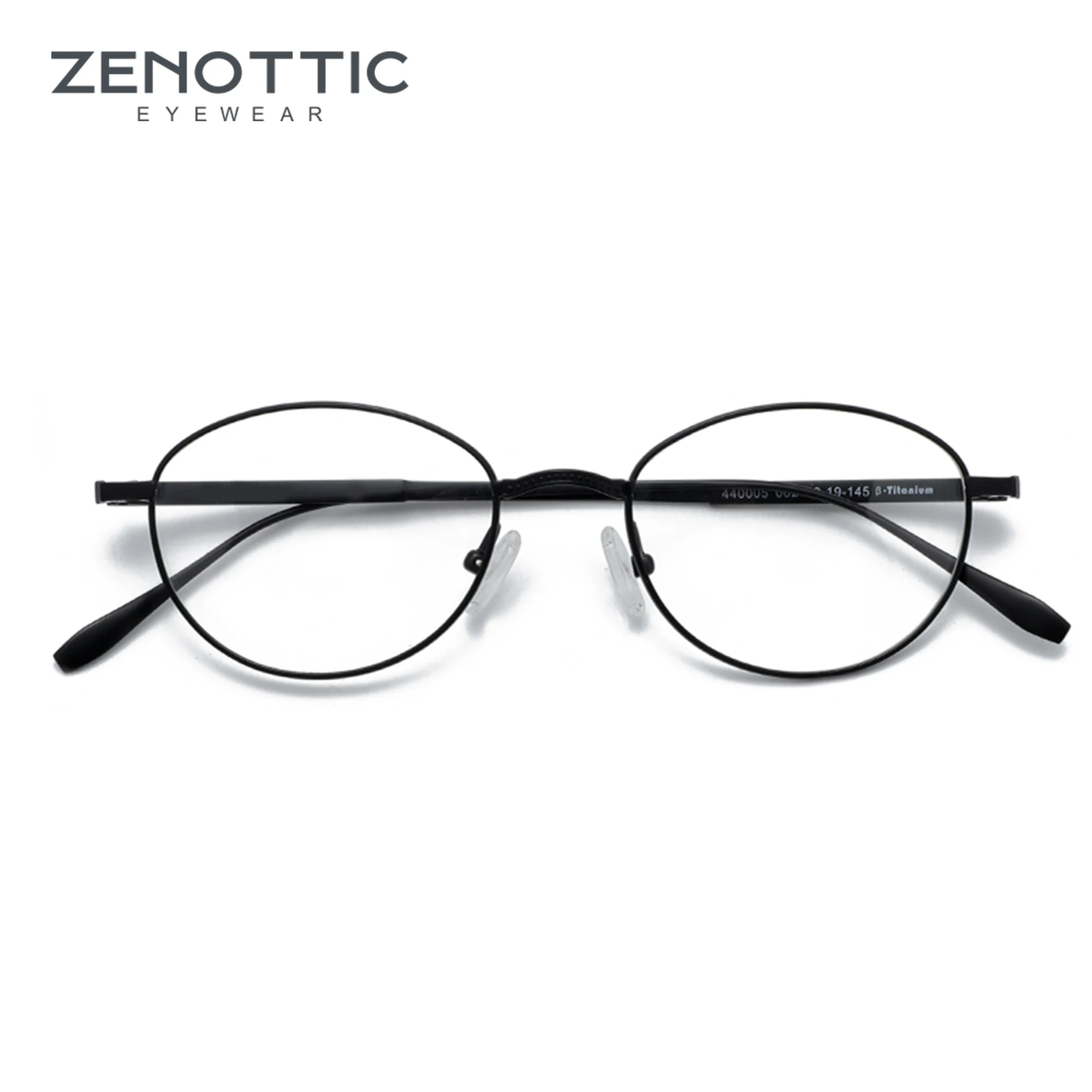 

ZENOTTIC High-quality Pure Titanium Round Optical Glasses Frame Luxury Brand Small Round Eyeglasses Ultralight Eyewear for Women