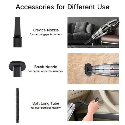 10 best sales car vacuum cleaner strong suction - №6